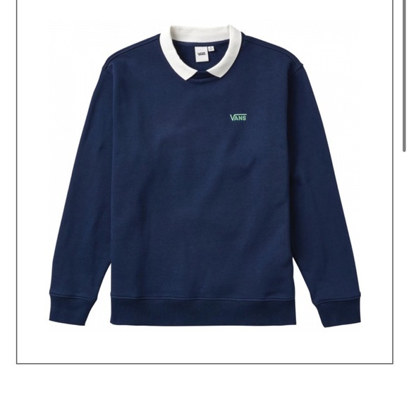 Vans Tops - VANS WOMANS BRIGHTON POLO CREW LS  MEDIUM